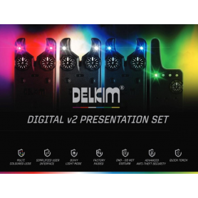 Delkim TXi-D V2 Bite Alarm Presentation Set